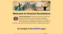 Desktop Screenshot of musicalrevelations.com